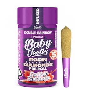 JEETER - Jeeter - Double Rainbow - 2.5g Infused Baby Jeeter Pre-Rolls - 5pk