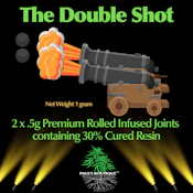 Paul's Boutique | Garlic Cookies + Pirate Cake Double Shot | 0.5g Pre-Roll | 2-pack | 1g Total | Cured Resin Infused [HI]