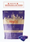 MyHi - Relax Indica Grape - 100mg Live Rosin Gummies