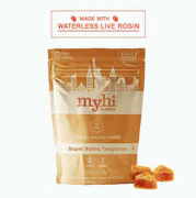 MyHi - Super Sativa Tangerine - 100mg Live Rosin Gummies
