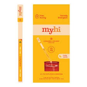 MyHi - MyHi - Lively Lemon - 30mg Live Rosin Stir Sticks