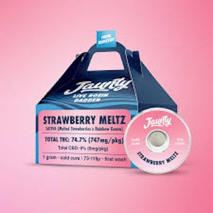 JAUNTY - Jaunty - Strawberry Meltz - 1g Badder