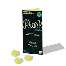 Grön - Grön - Electric Honeydew Pearls - Hash Rosin 100mg Gummies Main Image