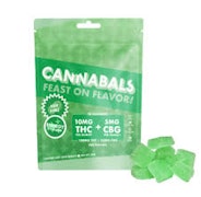 Cannabals - Key Lime Energy Gummies - 100mg (2:1 THC:CBG)