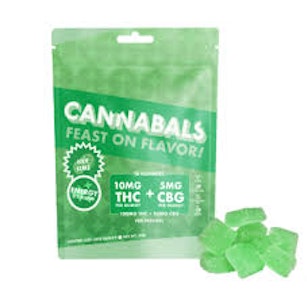 CANNABALS - Cannabals - Key Lime Energy Gummies - 100mg (2:1 THC:CBG)