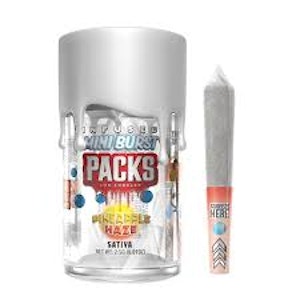 PACKS - Packs Mini Bursts - Pineapple Haze - 5pk Prerolls