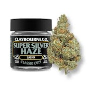 [Claybourne Co.] Flower - 3.5g - Super Silver Haze (S)
