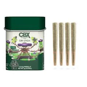 CANNABIOTIX - [Cannabiotix] Preroll 4 Pack - 2G - GM-UHOH (H)