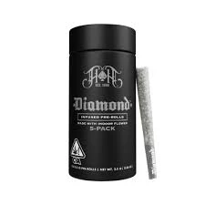 Heavy Hitters - [Heavy Hitters] Infused Preroll 5 Pack - 2.5g - Alien Orange Cookies (S) Main Image