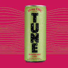 Tune - Tune - Raspberry Lime - 10mg THC Seltzer Main Image