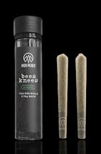 HIGH PEAKS (NY) - High Peaks - Bees Knees - 2pk Infused Prerolls