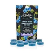 Smokiez - Sour Blue Raspberry - 100mg Gummies
