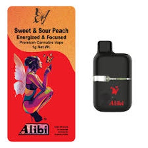 Alibi - Alibi - Sweet and Sour Peach - 1g AIO