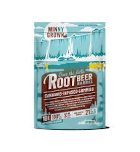 Minny Grown - Minny Grown - Root Beer - 100mg Gummies
