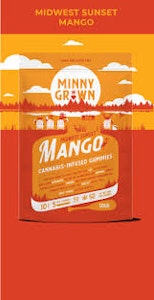 Minny Grown - Minny Grown - Mango - 100mg Gummies (10:5 THC:THCv)