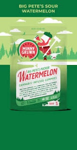 Minny Grown - Minny Grown - Watermelon - 100mg Gummies (10:5 THC:CBG)