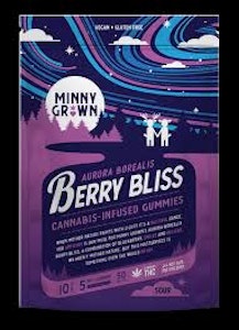 Minny Grown - Minny Grown - Berry Bliss - 100mg Gummies (10:5 THC:CBD)