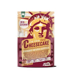 Minny Grown - Minny Grown - Cherry Cheesecake - 100mg Gummies