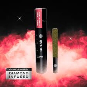 RYTHM - Rythm - Strawberry Sour Diesel - 1g Infused Preroll