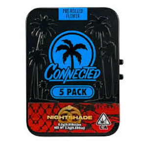 Connected - [Connected] Preroll 5 Pack - 2.5g - Nightshade (I)