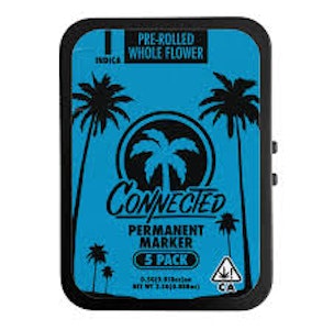 Connected - [Connected] Preroll 5 Pack - 2.5g - Permanent Marker (I)