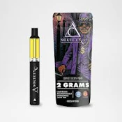 Society C | Grand Daddy Purp | Live Resin Disposable Vape | 2g