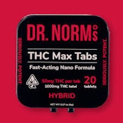 [DR NORMS] Tablets - THC MAX Hybrid 