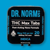 [DR NORMS] Tablets - THC MAX Indica (I)