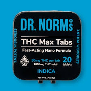 DR. NORM'S - [DR NORMS] Tablets - THC MAX Indica (I)
