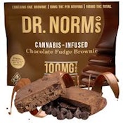 [Dr. Norms] Brownie - 100mg - Chocolate Fudge Brownie (H)