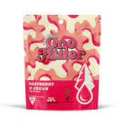 RASPBERRY & CREAM ONE HITTER VEGAN GUMMY ADULT-USE