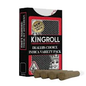 [Kingroll] Infused Preroll 4 Pack - 3g - Dealers Choice Indica