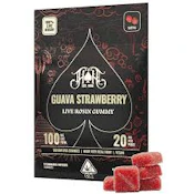 X| Heavy Hitters | Guava Strawberry | Live Rosin Gummies