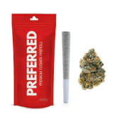 X| Preferred Gardens | Zourz | Preroll | 1g