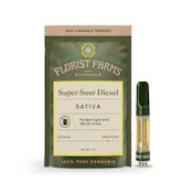 X| Florist Farms | Super Sour Diesel | Vape Cartridge | 1g