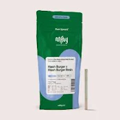 X| MFNY | Hash Burger x Hash Burger  | Live Resin Infused Pre Roll | .75g
