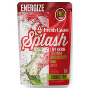 Strawberry Kiwi (200mg THC:50mg THCv) Adult-Use