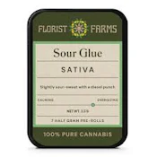 X| Florist Farms | Sour Glue | Prerolls | 7pk | .5g