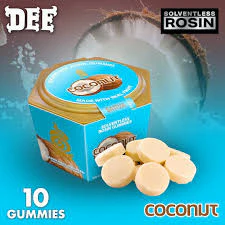 Dee Thai - [Dee Thai] Rosin Gummies - 100mg - Coconut (S) Main Image