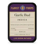 X| Florist Farms | Sour Stomper | Live Resin Infused | Prerolls | 5pk | .5g