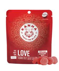 KANHA - [Kanha] NANO Gummies - 2:1:1 - Raspberry Rose (Love) Main Image