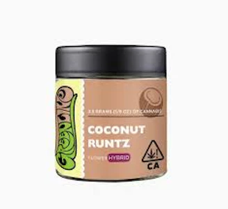GREEN LINE - Greenline - Coconut Runtz - 1/8th - 3.5G - Indoor
