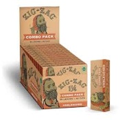 ZIG-ZAG - ROLLING PAPERS UNBLEACHED COMBO PACK W/ TIPS