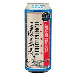 NOT YOUR FATHER'S - [Not Your Father's] THC Soda - 100mg - Fruit Punch (H)