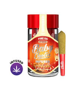 Jeeter - Jeeter - Pre Roll Pack - Infused Baby Jeeter - Hybrid - Fire OG - (2.5g total) 5 Pack