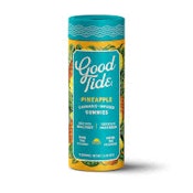 [GOOD TIDE] THC GUMMIES - 100MG - PINEAPPLE  (S)