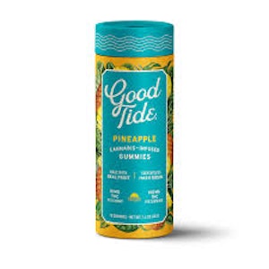 Good Tide - [GOOD TIDE] THC Gummies - 100mg - Pineapple (S)