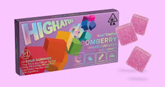 HIGHATUS - [Highatus] Gummies - 5:1 120mg - PomBerry CBN (I)