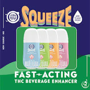 Zero Proof Squeeze - ZERO PROOF SQUEEZE - DASH OF ORANGE 100MG