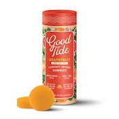 [GOOD TIDE] CBC GUMMIES - 100MG - GRAPEFRUIT 1:1:1